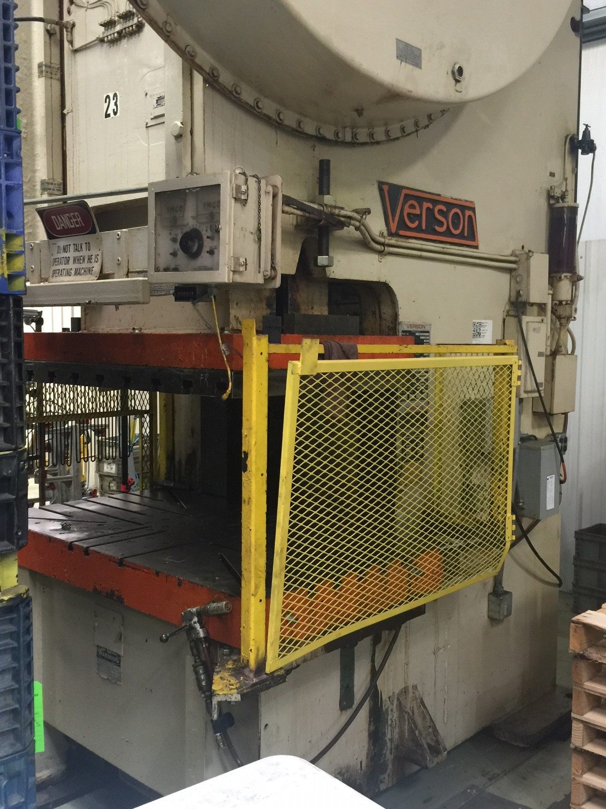 250 Ton Verson OBG (OBI) Stamping Press For Sale Call 6162004308