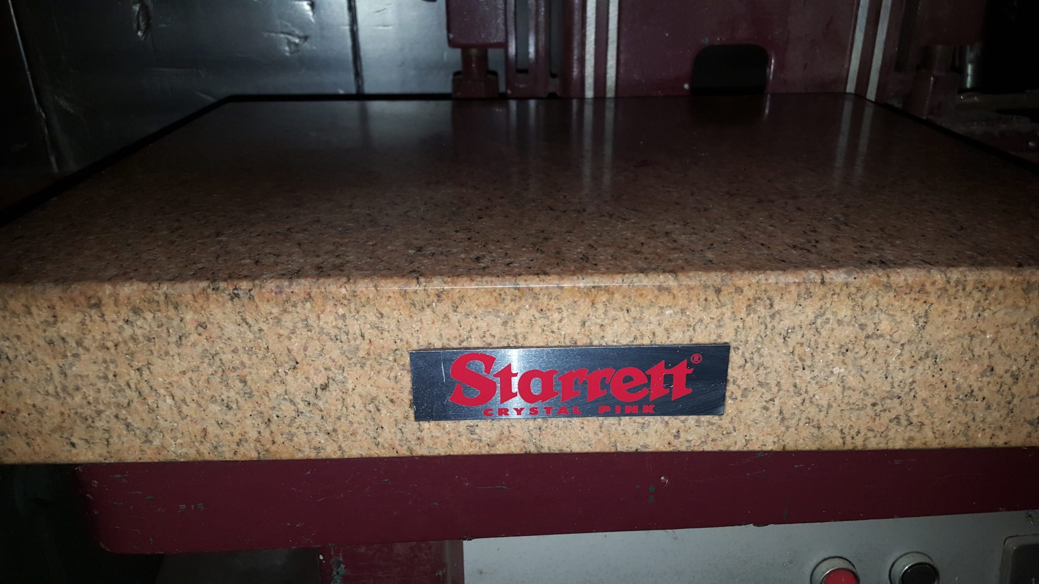 Starrett Pink Granite Surface Plate For Sale Call 6162004308