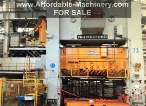 1000 Ton Mecfond-Danly Straight Side Press For Sale