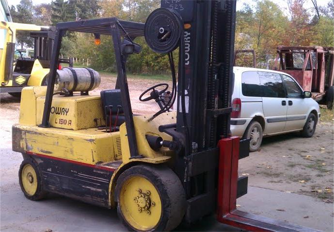 19 000lbs Lowry Forklift For Sale Call 616 200 4308affordable Machinery