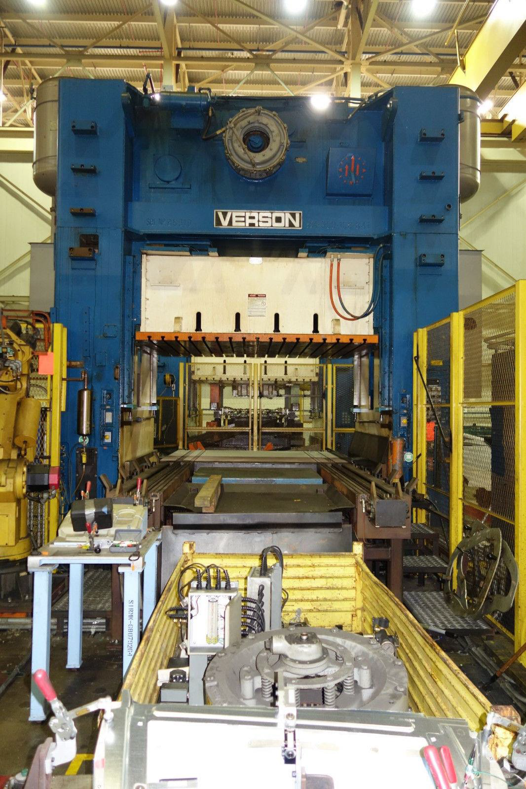 300 Ton Verson Metal Stamping Press For Sale
