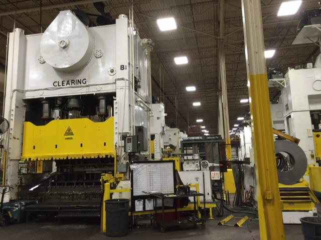 800 Ton Clearing Metal Stamping Press For Sale