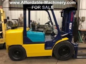 SOLD 8,000lb. Capacity Komatsu Forklift For Sale 4 Ton