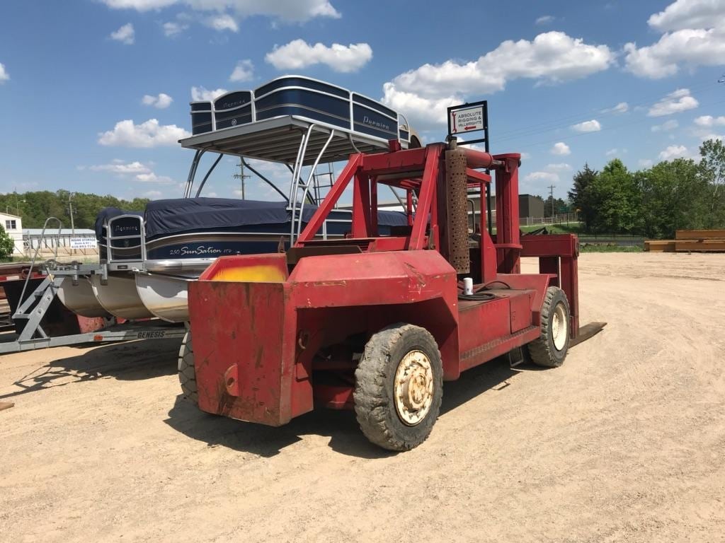 80,000 lb. Capacity Bristol Forklift Low Base Weight For Sale
