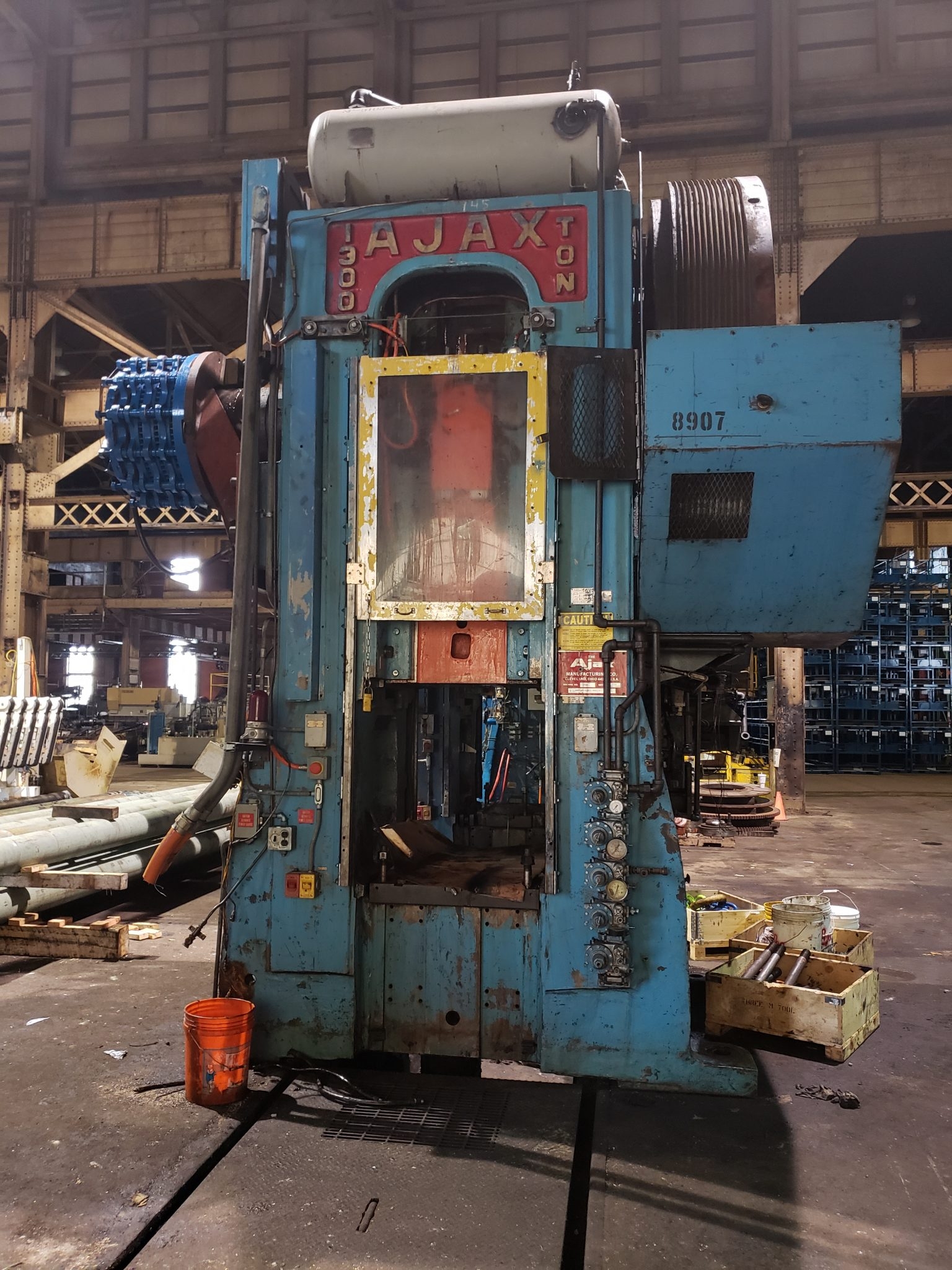 1,300 Metric Ton Capacity Ajax Presses For Sale Call 616200