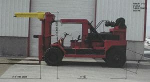 41,000 lb. Capacity Taylor Forklift For Sale - 20+ Ton