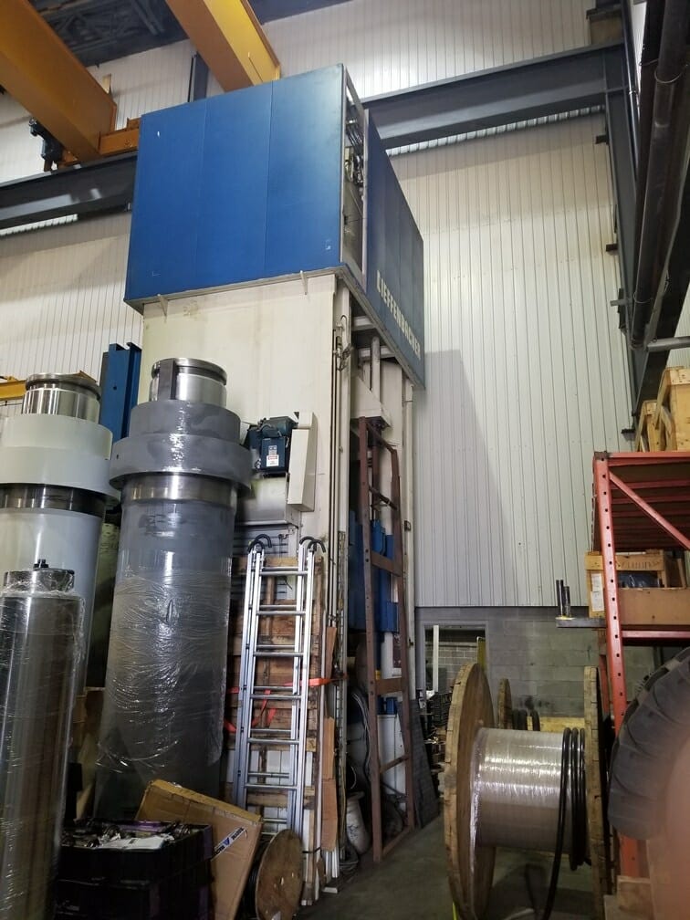 800 Ton Dieffienbacher Press For Sale Hydraulic