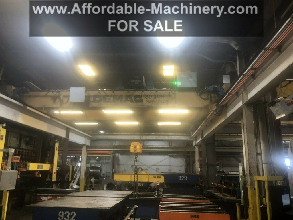 Used Machinery For Sale from 30 Ton Capacity