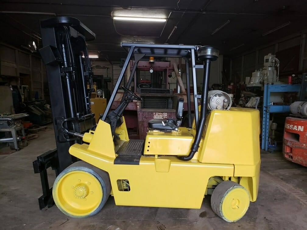 15,500 lb Capacity YaleHyster Forklift For Sale 7.5+ Ton Call 616