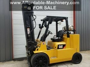 15,500 lbs Capacity Cat Forklift Box Car Special - Model GC70KS - For Sale