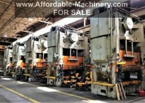 500 Ton Danly Straight Side Press For Sale
