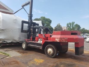 80,000 lb / 100,000 lb Bristol Riggers Special Forklift For Sale