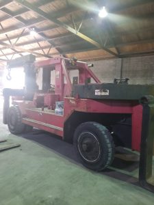 80,000 lb Bristol Riggers Special Forklift For Sale